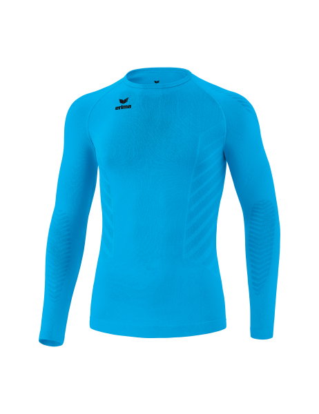 Erima Funktionsunterwäsche Langarmshirt Athletic Rundhals (nahtlos) curacaoblau Herren